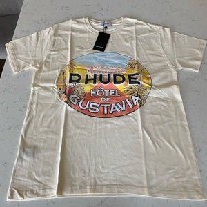 rhude shirt size Medium